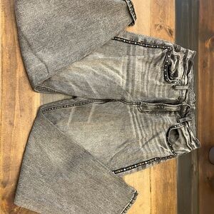 Gray High Rise Jeans